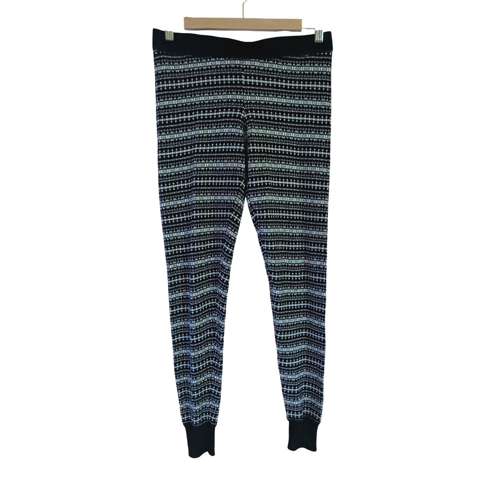 Aeropostale Joggers Women S 2010s Fair Isle Nordic Cabin Cozy Winter Knit New